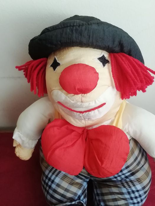 Boneco/palhaço antigo