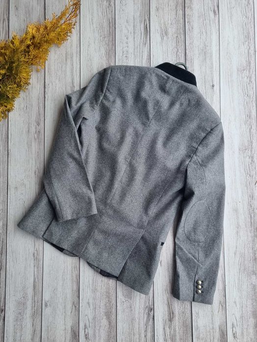 Мужской шерстяной винтажный фрак жакет блейзер пиджак