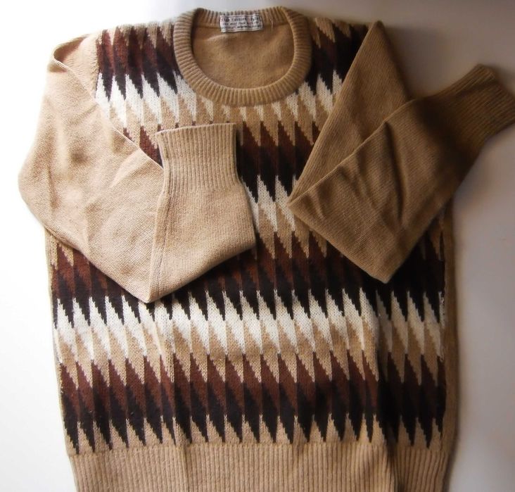 Par Camisolas 100% Lã Cashmira - VINTAGE - Tamanho S/XS- UNISEXO