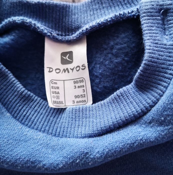Bluza ocieplana Domyos 92cm
