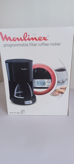 Máquina de café de filtro programável Moulinex