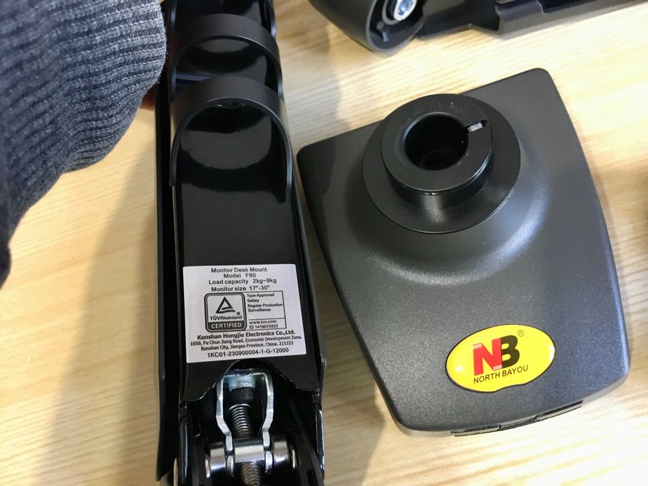 Настольный держатель кронштейн NB F80 крепление для монитора на 17-30