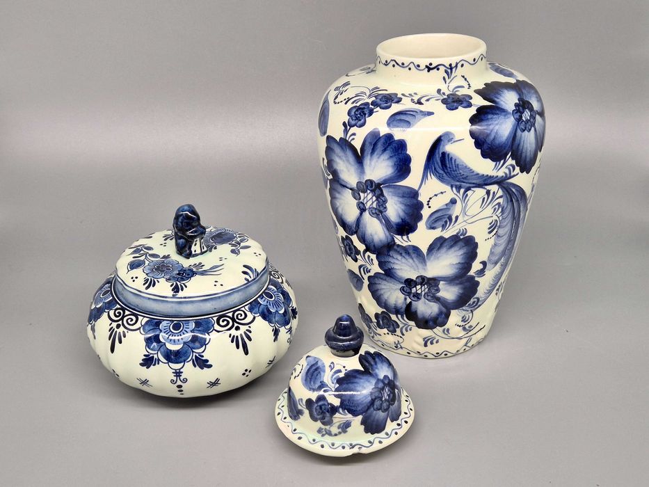 Delft Blue cukiernica wazon Made in Holland vintage