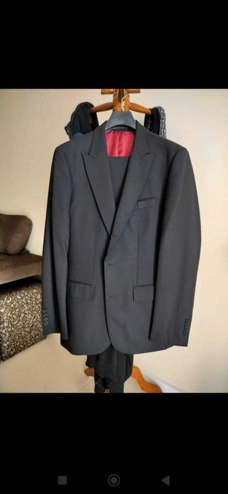 Fato Homem Cinza Escuro Zara