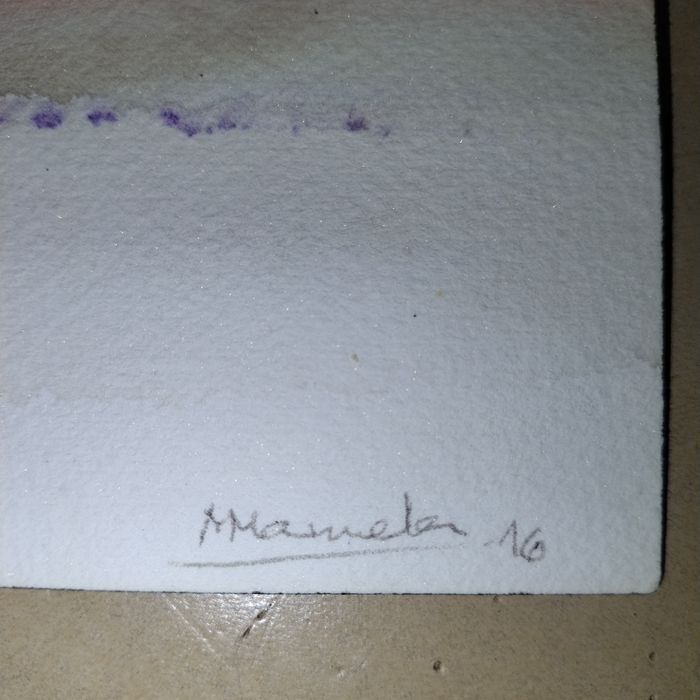 Pintora Maria Manuela Mendes da Silva Duas linhas de água