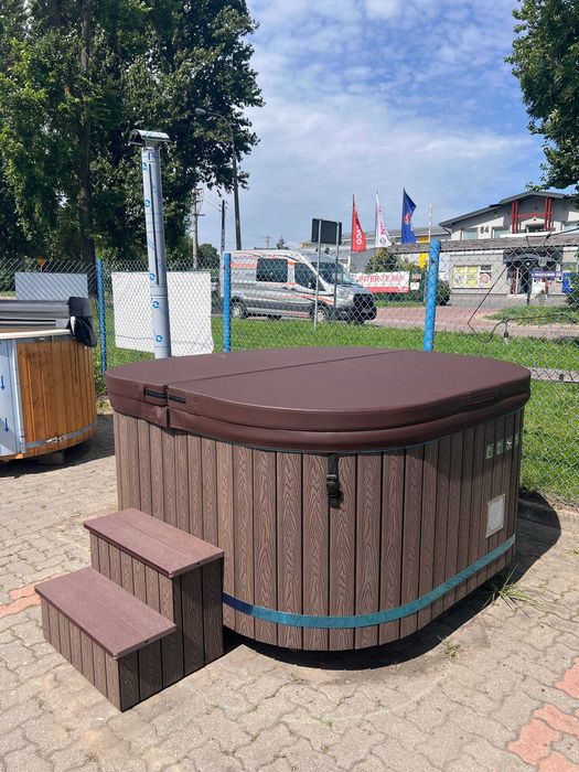 BALIA od Ręki Wkład Akryl AQUANEXTO 202cm x 202cm Bania Jacuzzi Piec Zewnętrzny