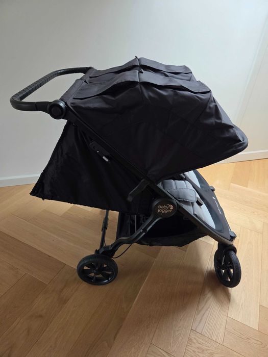 Wózek Baby Jogger City Mini GT2 Double + Jedna gondola + Adaptery