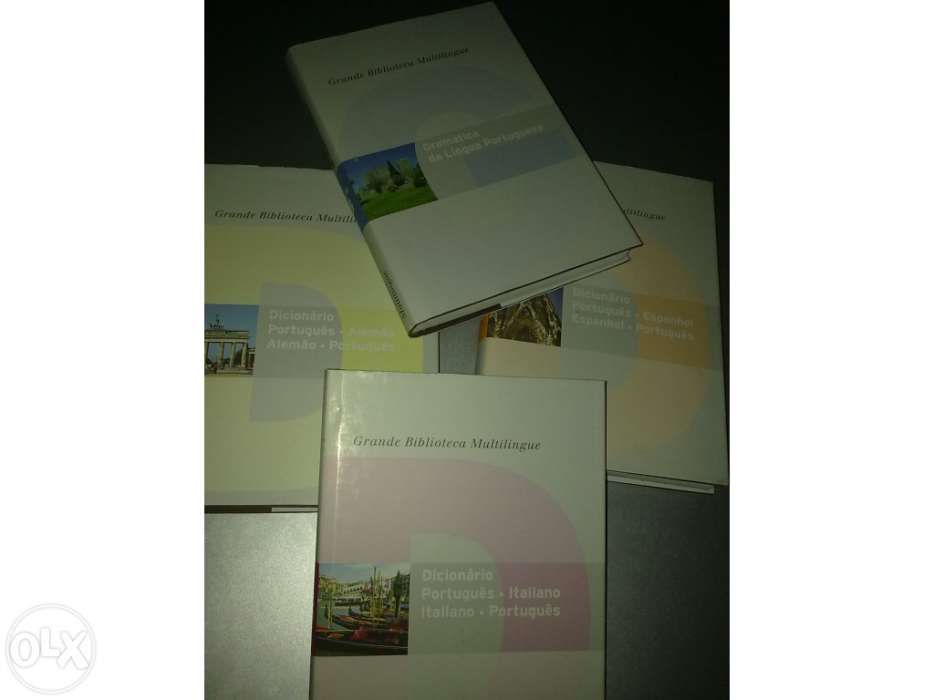 Dicionários Francês/Italiano/Alemão/Espanhol