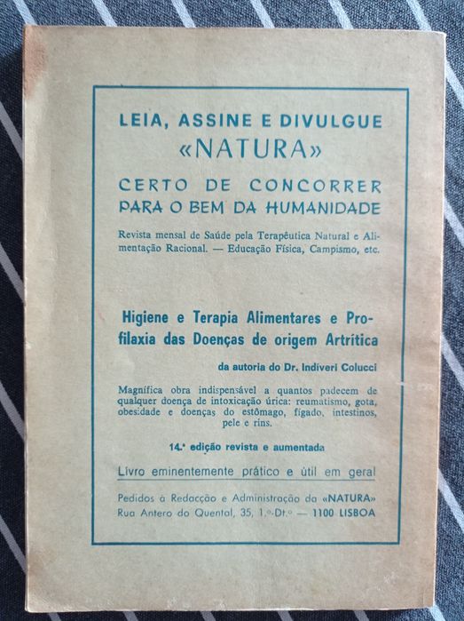 Livro "A Argila" - Terra Curativa de  Romolo Mantovani (1981)