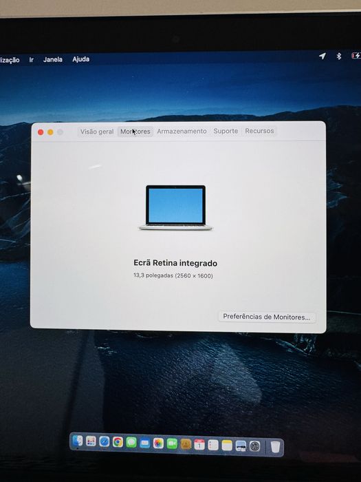 Apple MacBook Pro Retina 13” i5 | 8GB RAM | SSD | Carregador Novo | Excelente Estado