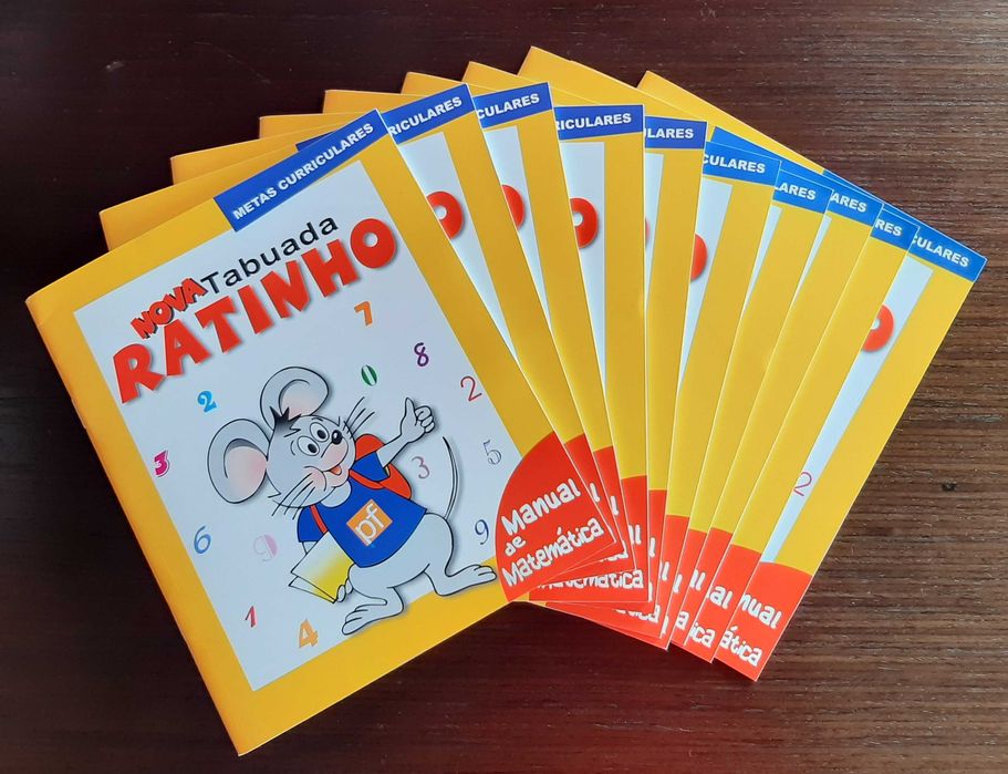 Livro NOVO - Tabuada Ratinho - Manual de Matemática Olivais • OLX.pt