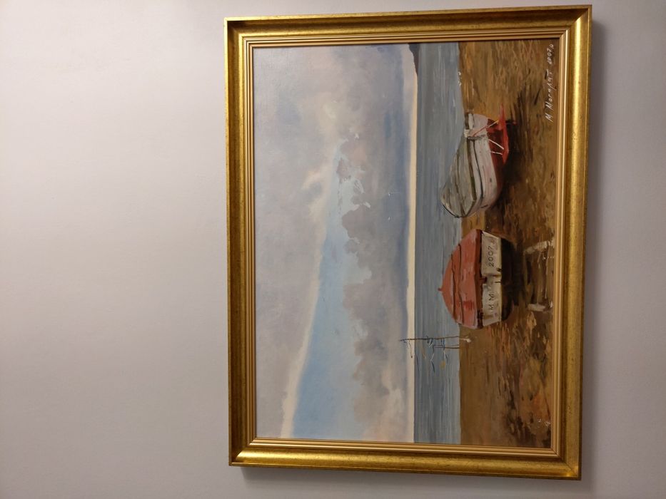 Obraz olej. Plaża pod Odessą.