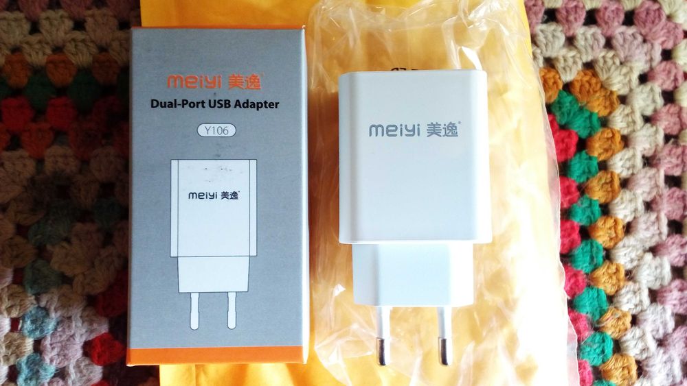 MEIYI 5 В 2.4A/1A Универсальное Зарядное USB  на 2 порта