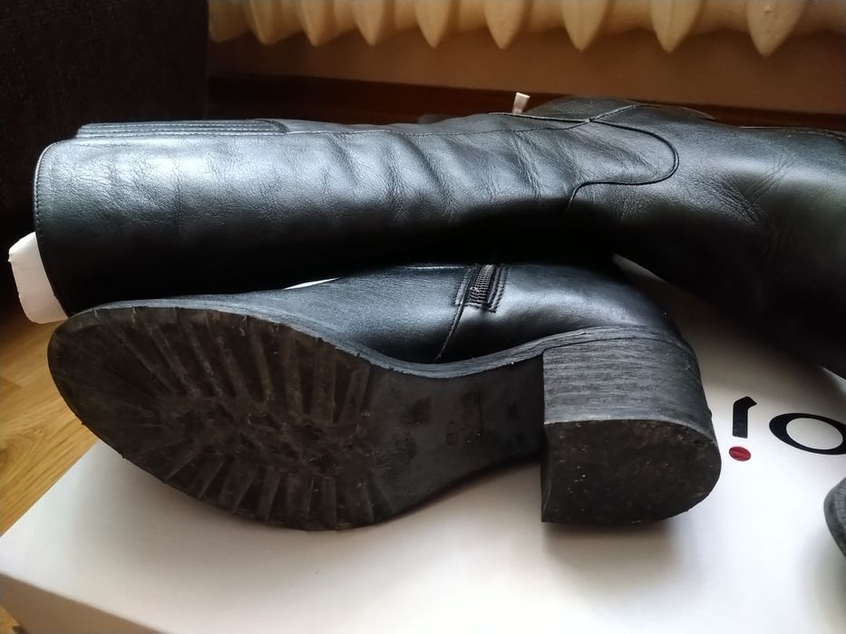 Kozaki edeo skóra jak nowe