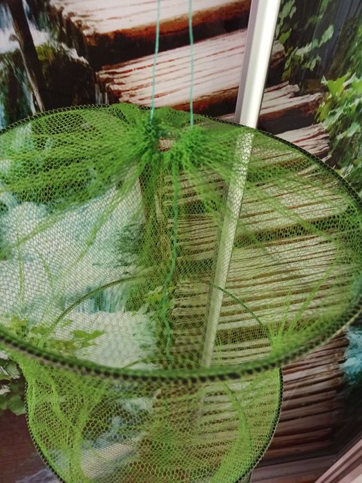 Рибальський садок для риби Міцний Нейлоновий БЕЗКОШТОВНА олхДОСТАВКА