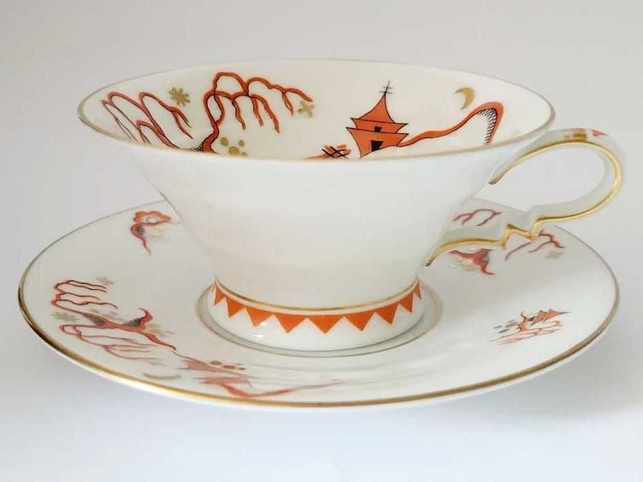 Rosenthal mokka kolekcjonerska Madeleine Moderna Art Deco