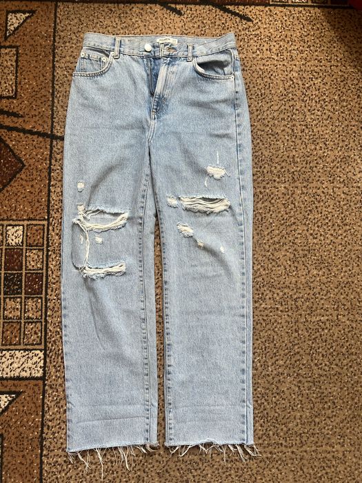 Джинси з подертостями pullandbear, сині