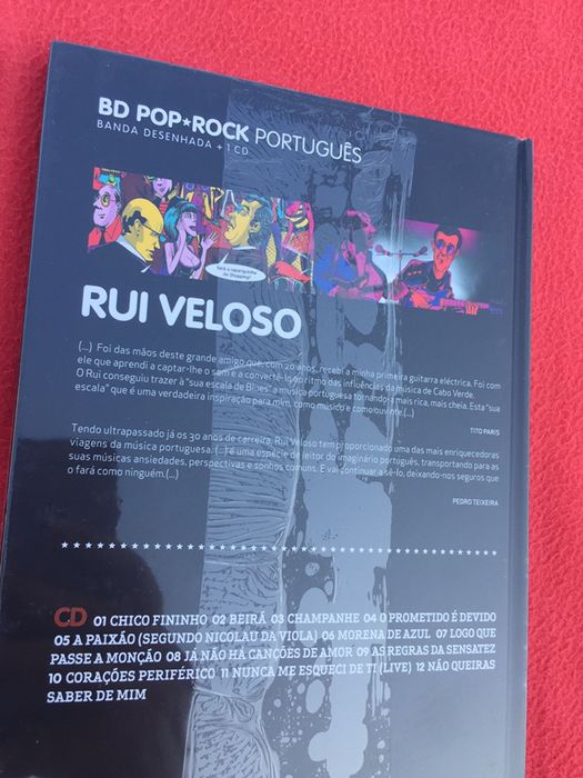 BD Pop Rock Português cd’s livros UHF GNR Heróis do mar