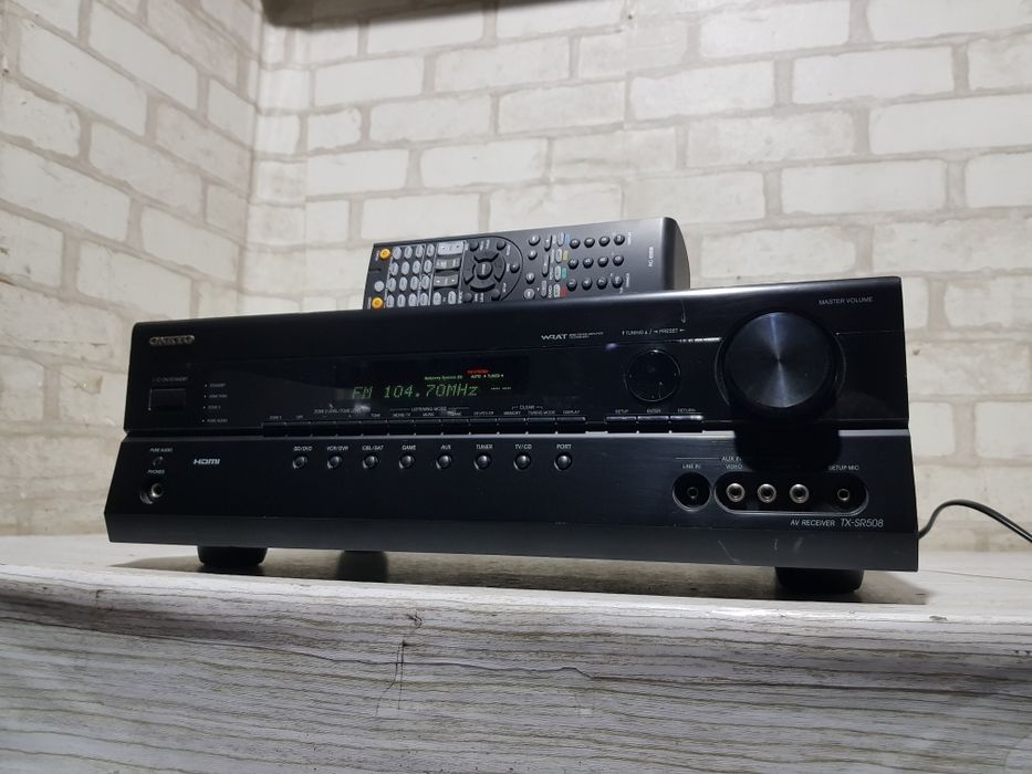 Пульт! 7.1 AV ресивер Onkyo TX-SR508, 7х130Вт,HDMI,3D, б/у з Німеччини