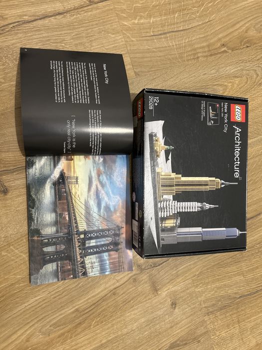 Lego Architecture New York City 21028 - instrukcja i pudełko