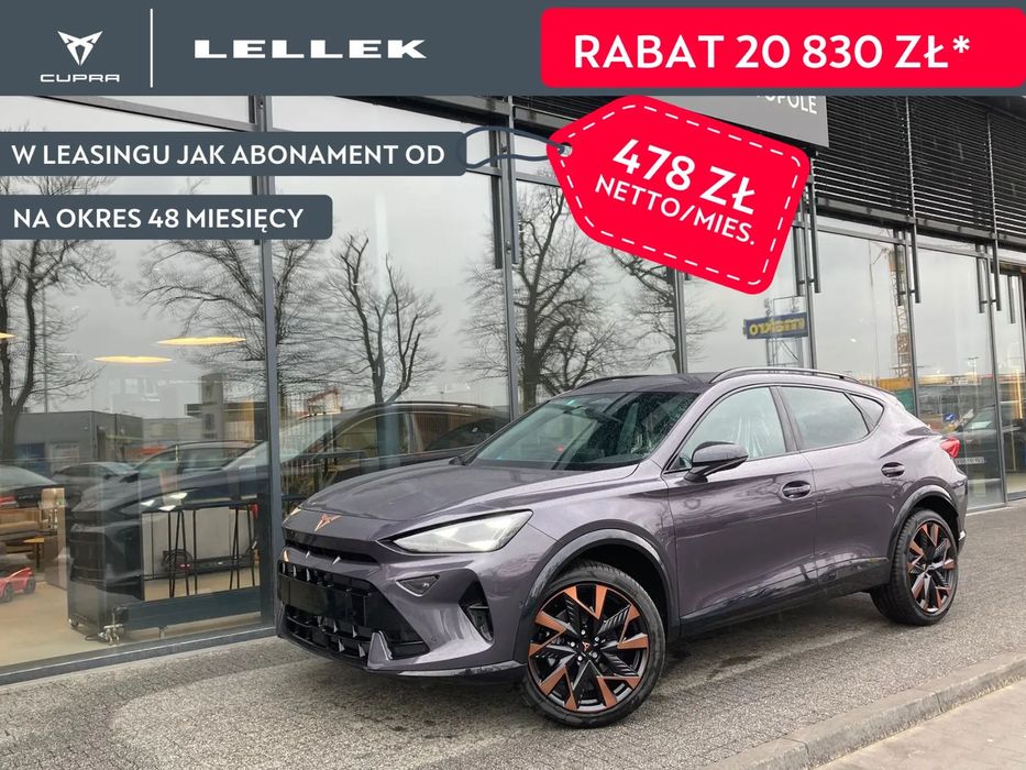 Cupra Formentor 1.5 eTSI mHEV DSG Z tempomatem predykcyjnym