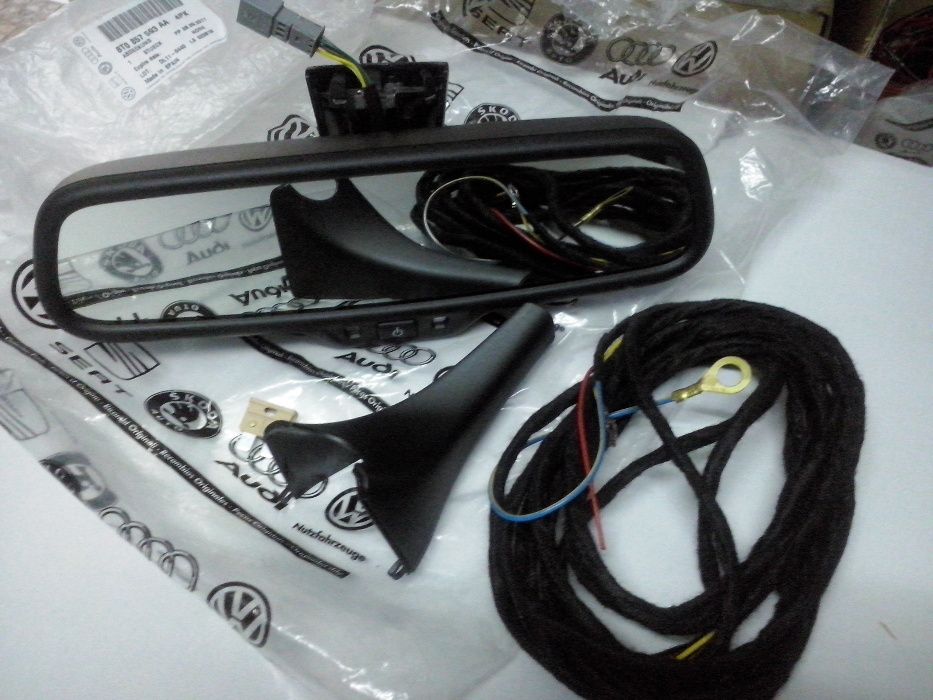 Kit espelho retrovisor antiencandeamento autom. para audi A4 B8 8K, A5