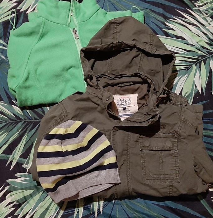 Zestaw kurtka Petrol Industries oraz polar Mc Kinley roz. 146-152