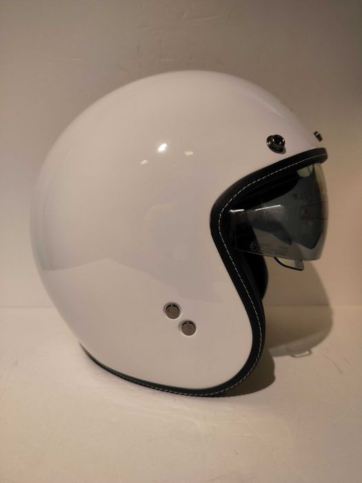 Capacete classico jet aberto caferacer shooper moto scooter novo