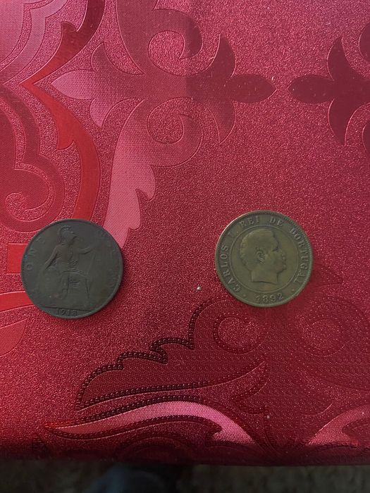 Vendo moedas antigas