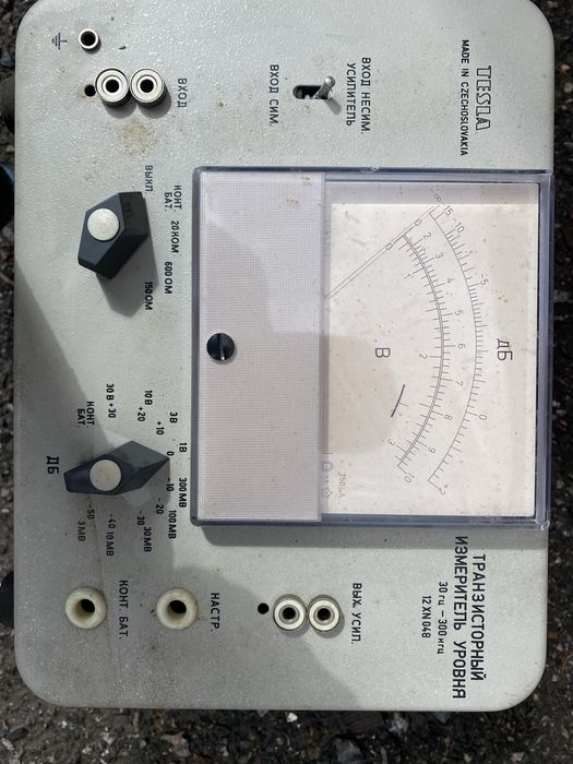 Транзисторный исзмеритель уровня 12XN048