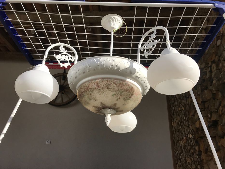 Candeeiros de sala e cozinha latão lacado