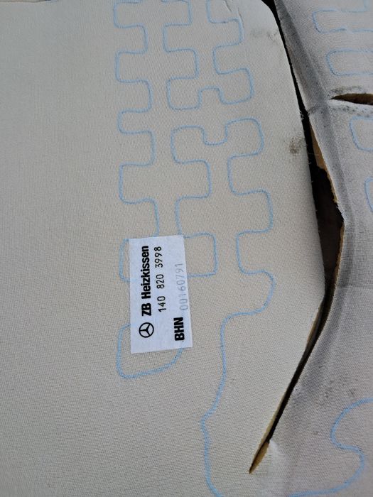 Подогрев сидений mercedes w140