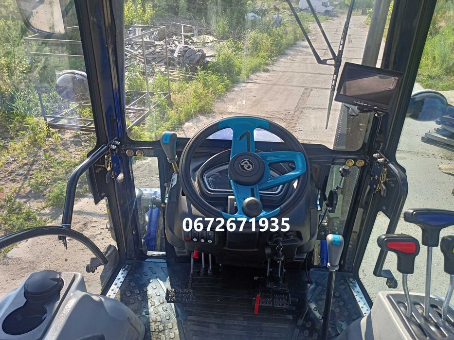 Мінітрактор Файтер TE-504CRD з кондиціонером, реврерсом Доставка-0 грн