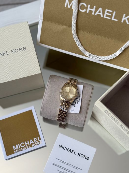Годинник золотий жіночий Michael Kors Lexington MK4741 женские часы