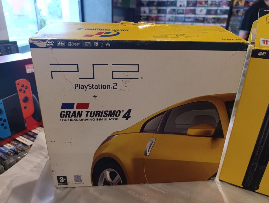 Konsola PS2 slim Gran Turismo org pudełko memory card sklep