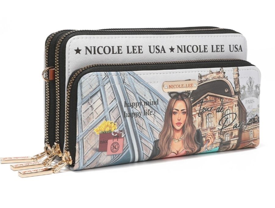 Tour de paris crossbody wallet, portfel, Nicole Lee nowy
