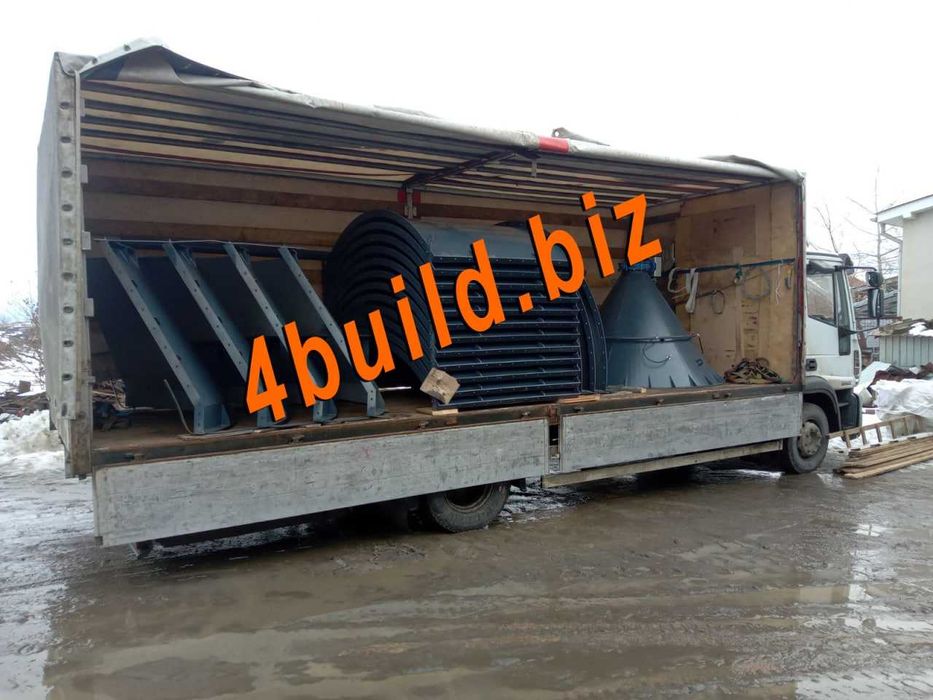 Силос для цемента, порошка разборный, разборной, Бункер, банка, бсу