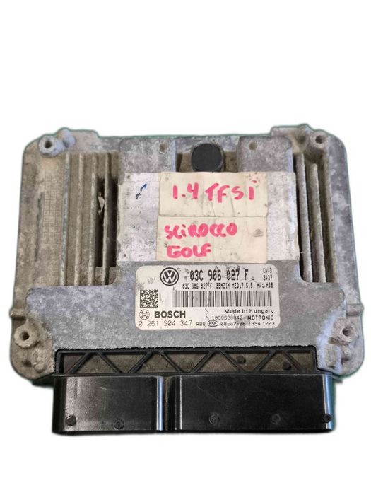 Centralina Motor / ECU VW SCIROCCO III 1.4 TSI (118 kW / 160 cv) [05.2008 - 11.2017] 03C906027F (OEM) | 0261S04347 (OEM)