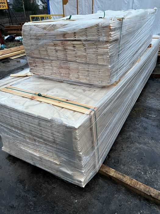 Podbitka boazeria 1 klasa deska elewacyjna świerk skandynawski