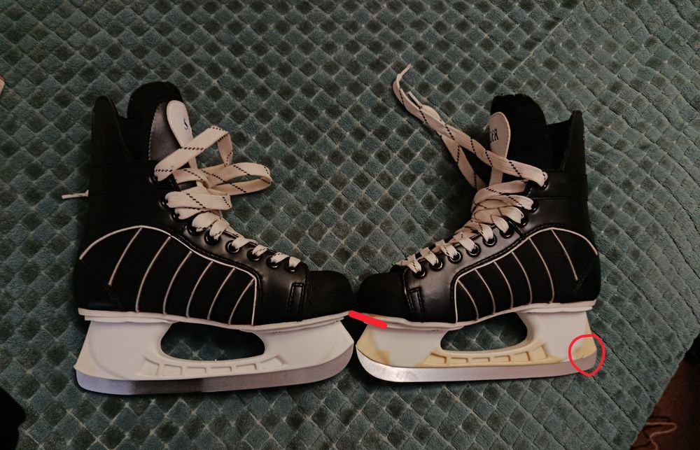 Ковзани спортивні чоловічі розмір 41