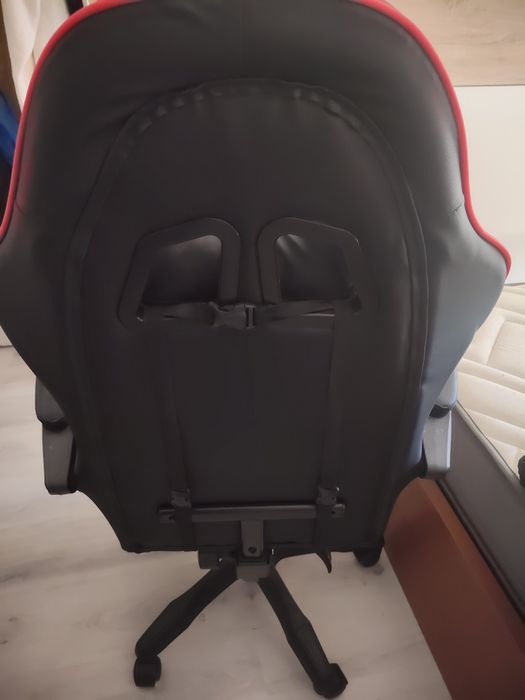 Cadeira Gaming Napofix GC1200 Monza Preta/Vermelha