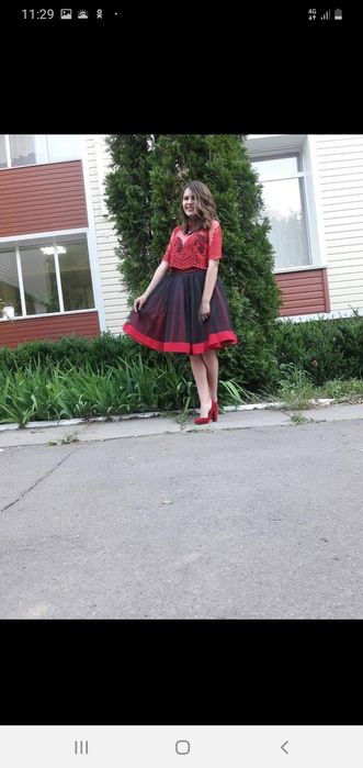 Сукня випускна святкова топ юбка