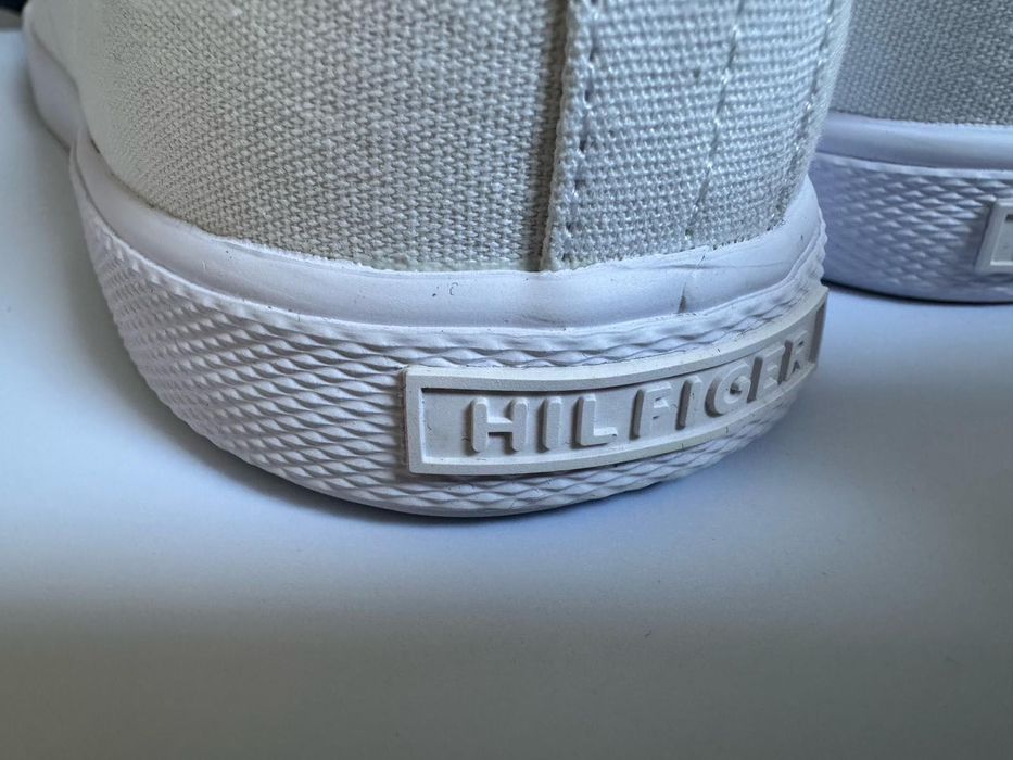 Nowe trampki sneakersy męskie TOMMY HILFIGER białe 41