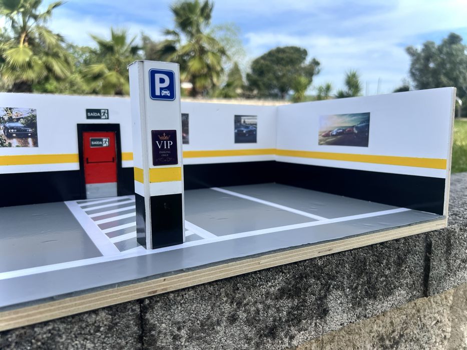 Diorama 1/24 - Garagem/Estacionamento