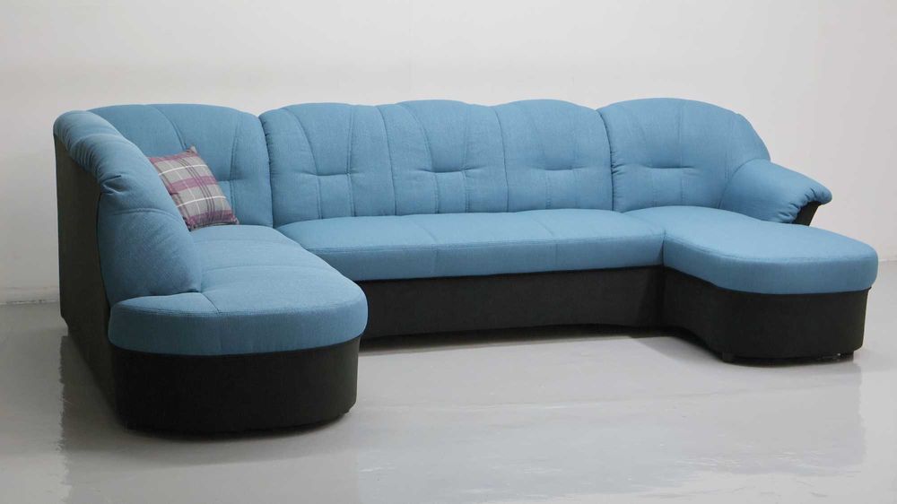 SYP Nowy NIEMIECKI narożnik U funkcja spania, rogówka, kanapa sofa