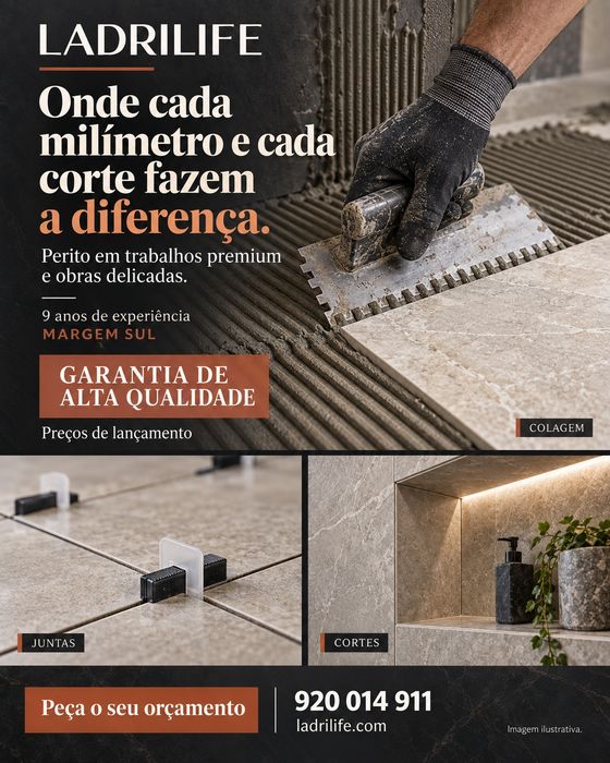 LADRILIFE — Aplicação de ladrilho | Centro Portugal