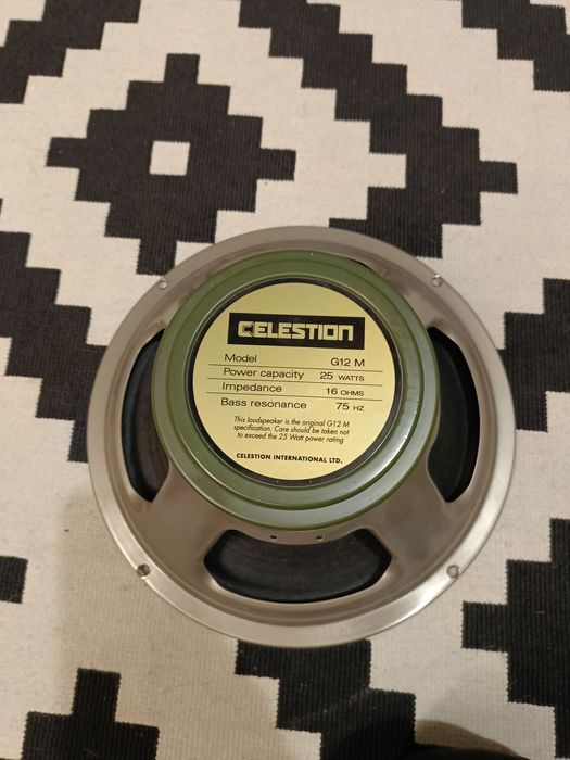 Celestion Green Back g12m 16 ohm .