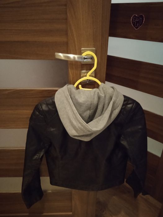 Kurtka ramoneska z kapturem H&M 152cm, 11-12lat
