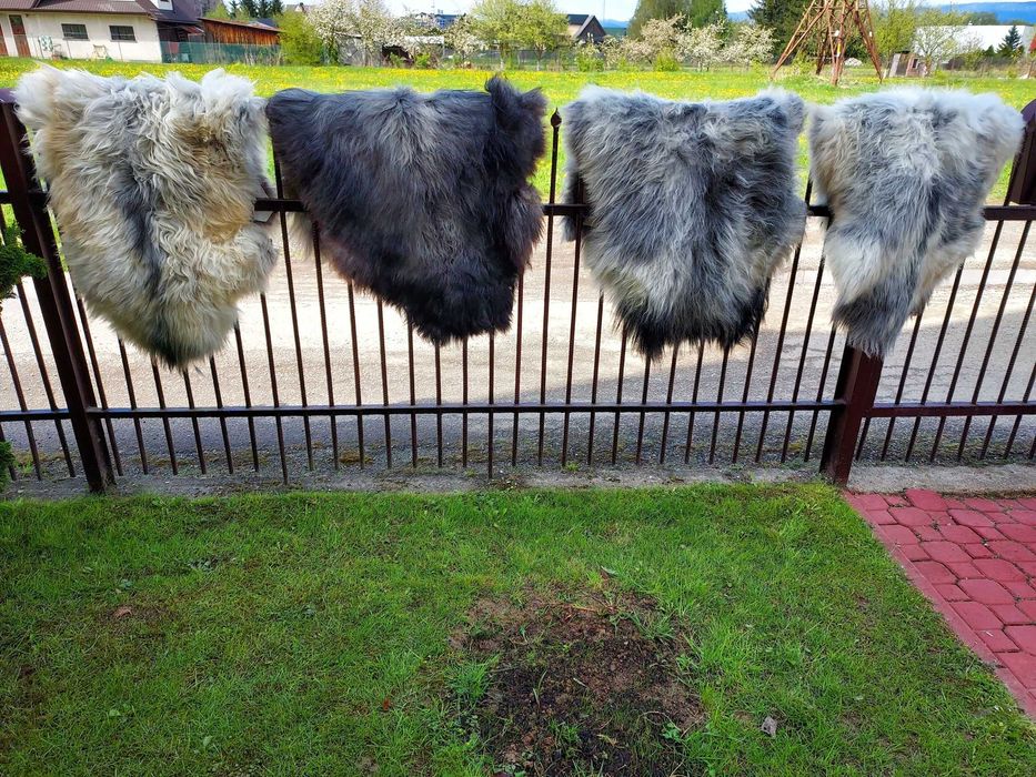 Skóra Owcza MELERADE Dywanik Dywan Narzuta Skóra Owcza Szwedzka