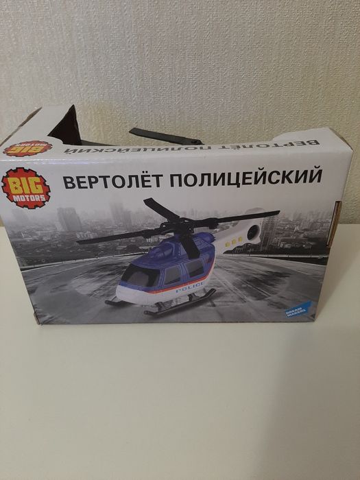 Вертолет полицейский Big Motors 2018-1Е
